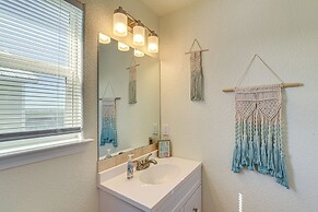 Walk to Beach: Gulf-view Home in Surfside Beach!