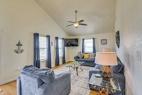 Walk to Beach: Gulf-view Home in Surfside Beach!