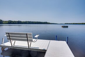 Dock + Fire Pit: Sweet Serenity on Amber Lake