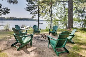 Dock + Fire Pit: Sweet Serenity on Amber Lake