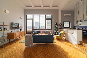 Spacious 3BR Atrium Penthouse Balcony Cismigiu