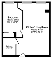 Modern Comfort 1 Bed Apartment Broadoaks Sulihull