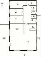 8 Person Holiday Home in Jerup
