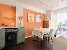 Lateral sea View Apartment in Ostend