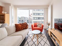 Lateral sea View Apartment in Ostend