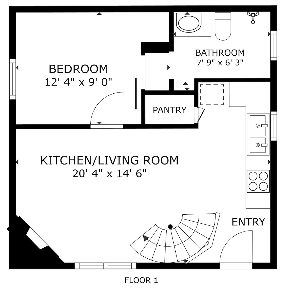 1150 Empire Skiers Little Secret! 2 Bedroom Townhouse