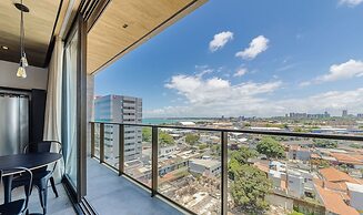 NWTs - Estúdios com Vista Lateral Mar