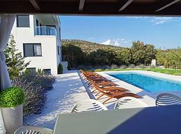 Modern Villa With Private Heated Pool and Lounge Area for a Relaxing S