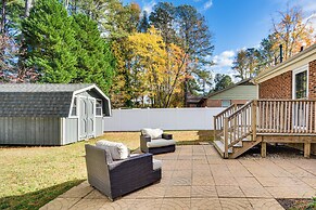 Walk to Parks & Town Square: Cary Home w/ Yard!