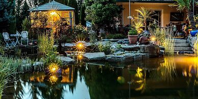 Glückliche Kuh-Villa