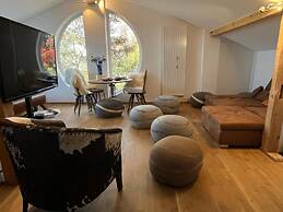 Glückliche Kuh-Villa