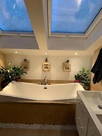 Glückliche Kuh-Villa