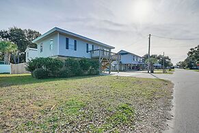 1 Block to Beach: Home w/ Patio in Murrells Inlet!