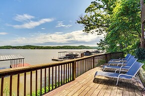 Lakefront Ozarks Home: Tiki Bar, Pool, Deck, Views