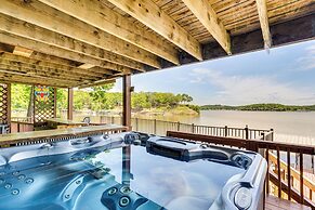 Lakefront Ozarks Home: Tiki Bar, Pool, Deck, Views