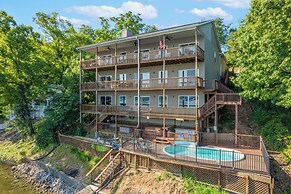 Lakefront Ozarks Home: Tiki Bar, Pool, Deck, Views