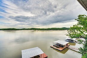 Lakefront Ozarks Home: Tiki Bar, Pool, Deck, Views
