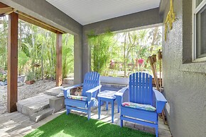 Dock, Kayaks & On-site Pond: Terra Ceia Home