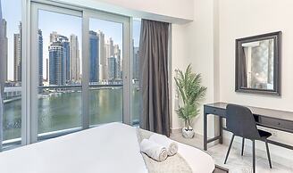 bnbme | Damac Waves Tower | 3 + Maids