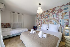 Splendid Flat in Provencal Villa 1br/3p