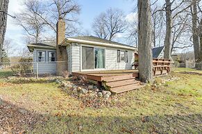 Secluded Home w/ Lake View in Delton!