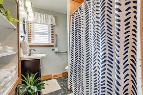 Secluded Home w/ Lake View in Delton!