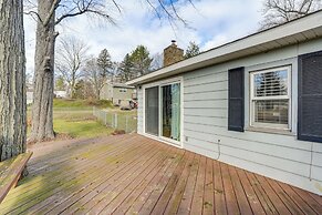 Secluded Home w/ Lake View in Delton!