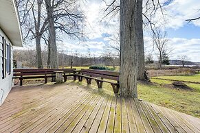 Secluded Home w/ Lake View in Delton!