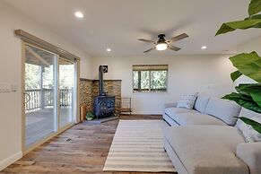 Ski, Hike & Fish: Mtn-view Gem w/ Deck in Tuolumne