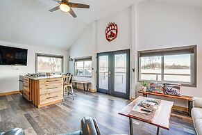 Scenic Waterfront Big Lake Home: Fish, Boat, Sled!