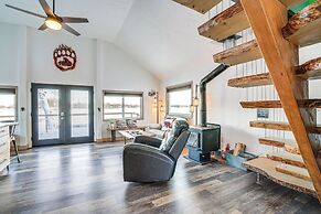 Scenic Waterfront Big Lake Home: Fish, Boat, Sled!