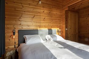 Restyled Wooden Lodge Near the Maasduinen