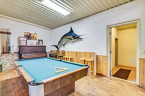 Riverfront Fishing: Home in Columbus w/ Grill