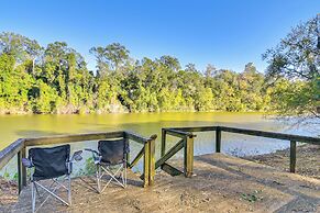 Riverfront Fishing: Home in Columbus w/ Grill