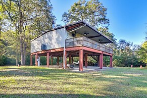 Riverfront Fishing: Home in Columbus w/ Grill