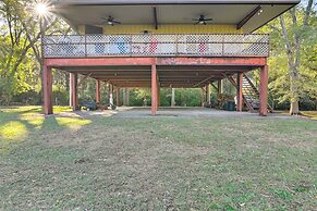 Riverfront Fishing: Home in Columbus w/ Grill