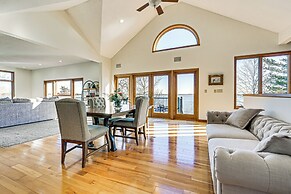 Waterfront Home w/ Boat Dock & Deck in Storm Lake!