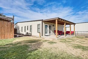 Fenced Yard: Modern Barndominium in Amarillo!