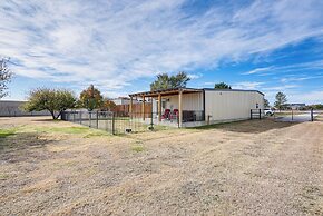 Fenced Yard: Modern Barndominium in Amarillo!
