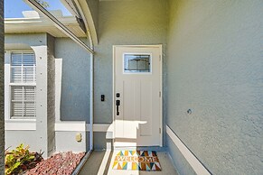 BBQ & Boat Dock: Canal-front Home in Cape Coral!