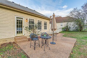 18 Mi to Nashville: Home w/ Patio in Old Hickory