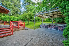 Private park in a cozy home next to I-90 huge yard