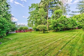 Private park in a cozy home next to I-90 huge yard