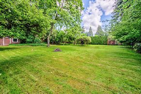 Private park in a cozy home next to I-90 huge yard