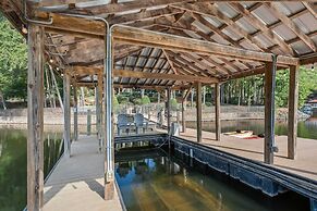 Livin' Large Lake Norman Estate w/ Pool, Dock, Game Room & Scenic View