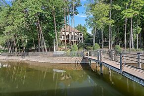 Livin' Large Lake Norman Estate w/ Pool, Dock, Game Room & Scenic View
