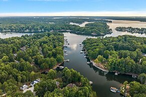 Livin' Large Lake Norman Estate w/ Pool, Dock, Game Room & Scenic View