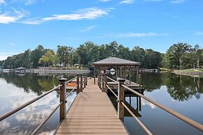 Livin' Large Lake Norman Estate w/ Pool, Dock, Game Room & Scenic View