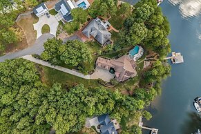 Livin' Large Lake Norman Estate w/ Pool, Dock, Game Room & Scenic View