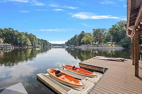 Livin' Large Lake Norman Estate w/ Pool, Dock, Game Room & Scenic View